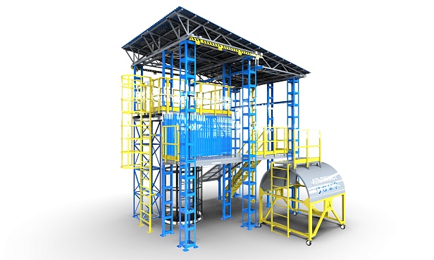 г.Новочебоксарск.На «Химпроме» открыт «Альпинист» – первый в Чувашии полигон обучения высотным работам г.Новочебоксарск.На «Химпроме» открыт «Альпинист» – первый в Чувашии полигон обучения высотным работам